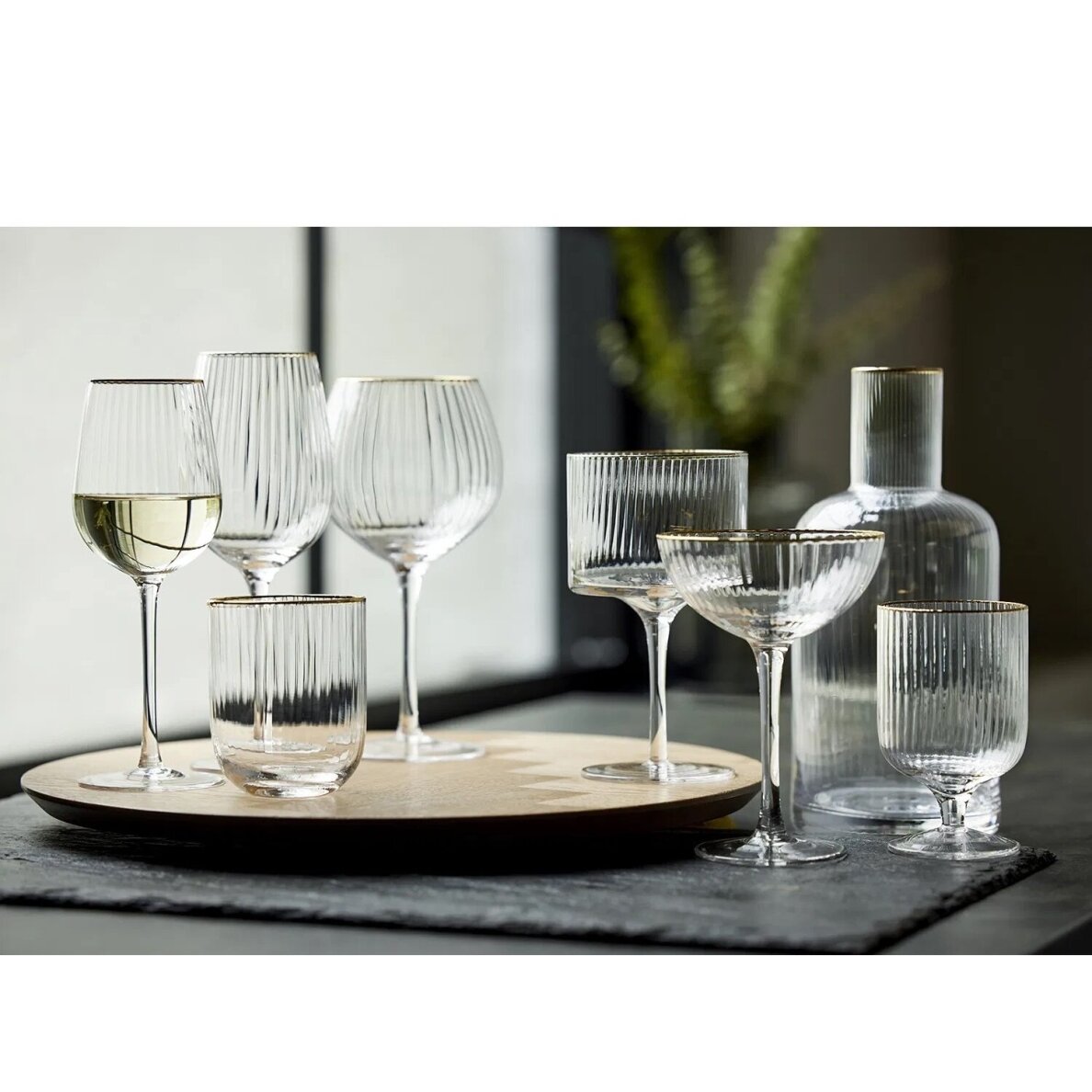 Palermo Gold raudonojo vyno taurės, 40 cl, 4 vnt. 4