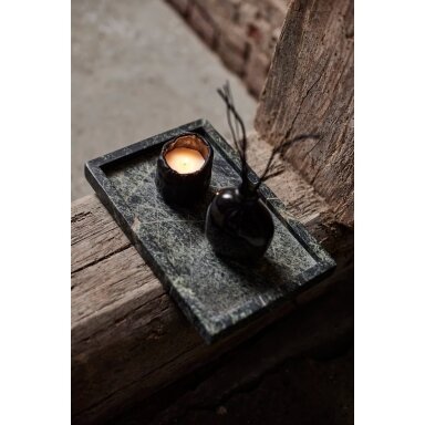 Tray Vita, marble, 20x30x2,8 cm, Seagrass