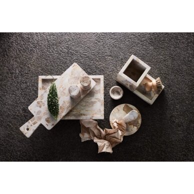 Padėklas Vita, marmuras, 20x30x2,8 cm, Seashell 1 Padėklas Vita, marmuras, 20x30x2,8 cm, Seashell 1