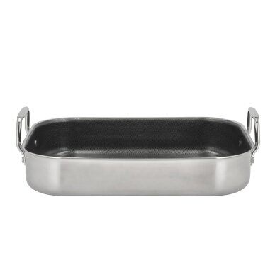 Paillon kepimo skarda, 39 x 26,5 x 10,6 cm, sidabrinis metalas Paillon kepimo skarda, 39 x 26,5 x 10,6 cm, sidabrinis metalas