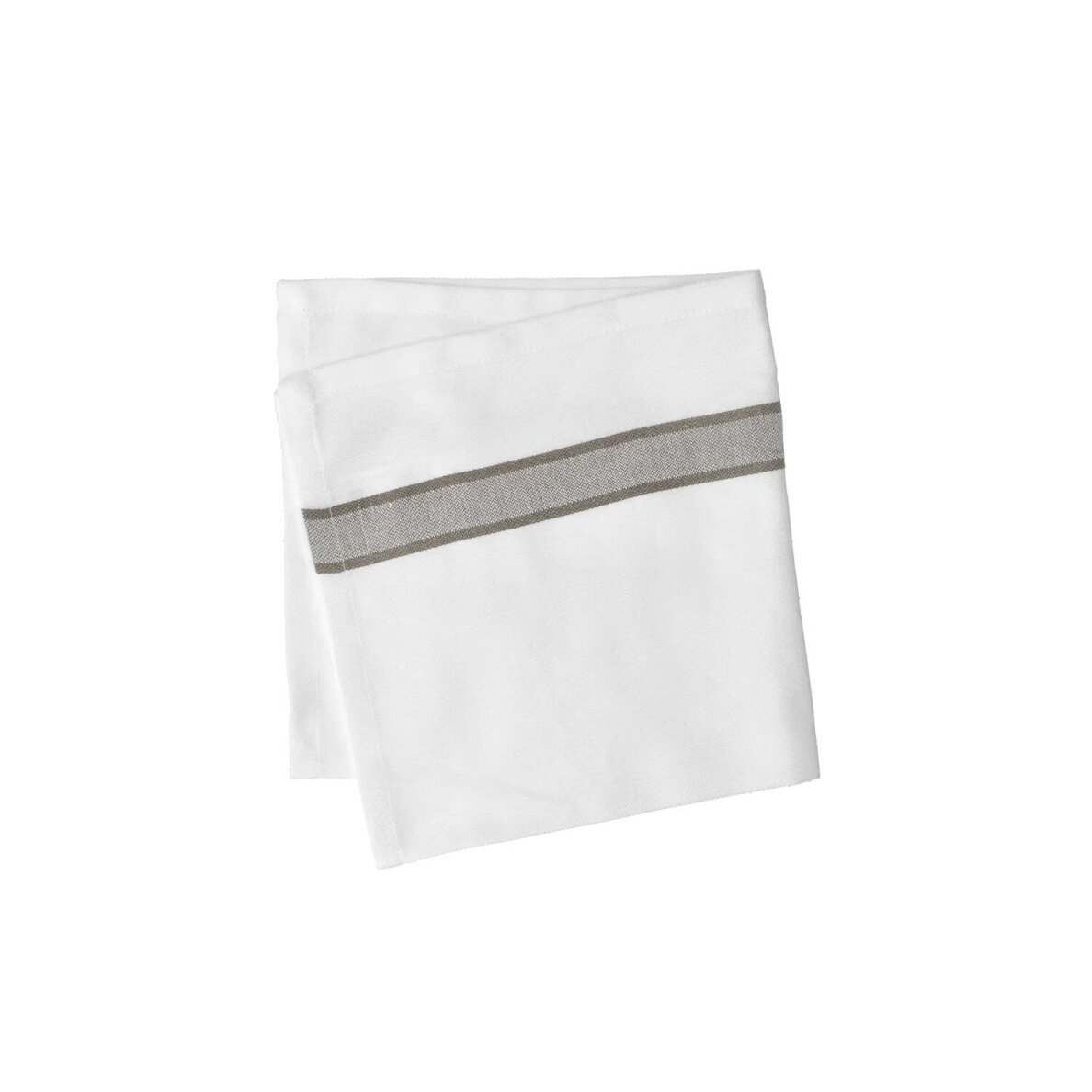 Pillivuyt medžiaginė servetėlė, 45 x 45 cm, rudos/baltos spalvos Pillivuyt medžiaginė servetėlė, 45 x 45 cm, rudos/baltos spalvos