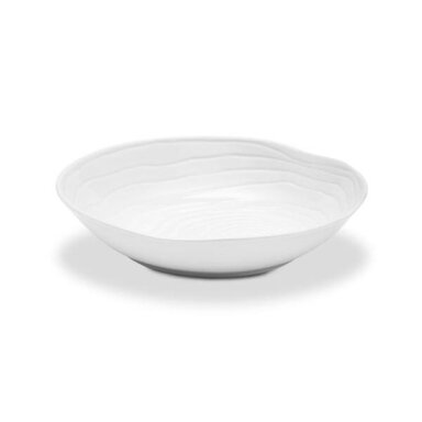Pillivuyt Boulogne Plate deep Dia 26 cm White