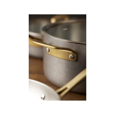 Pot with lid Durance, 5 liters, 24 cm, steel