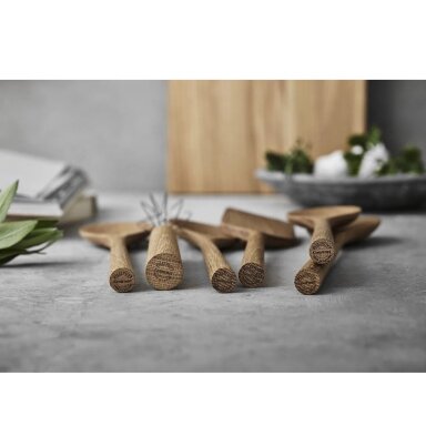 Pillivuyt Gourmet Douron cooking spoon, 34.4 cm, oiled oak