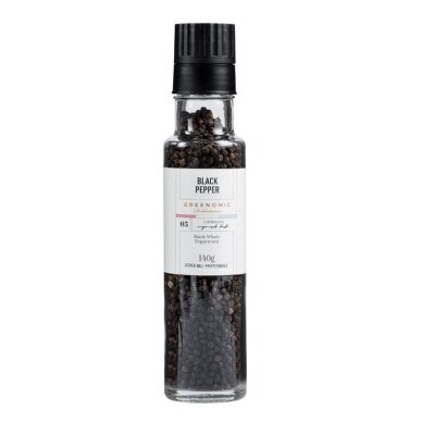 Pipirų malūnėlis - juodieji pipirai 140 g Pipirų malūnėlis - juodieji pipirai 140 g