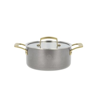 Pot with lid Durance, 2,9 liter, 20 cm, steel