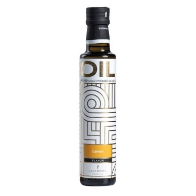 Rafinuotas alyvuogių aliejus su citrina 250ml Rafinuotas alyvuogių aliejus su citrina 250ml