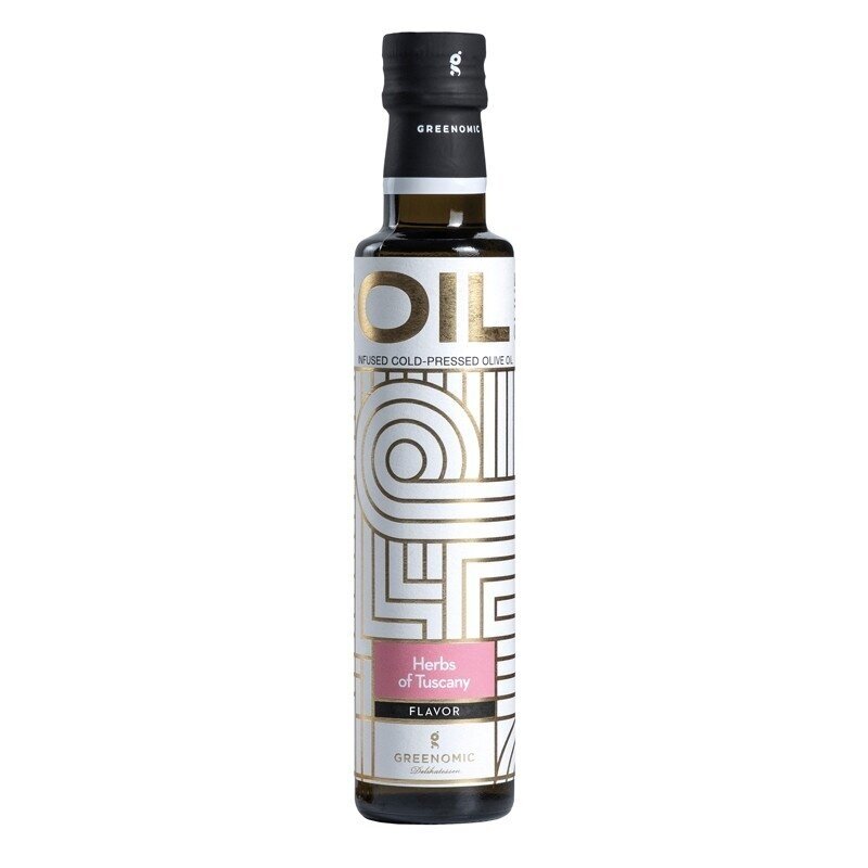 Rafinuotas alyvuogių aliejus su Toskana žolelėmis 250ml