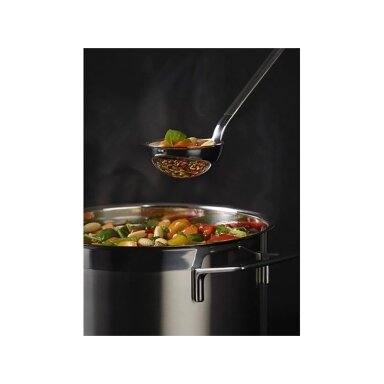 Rösle hook ladle, 9 x 32 cm, steel