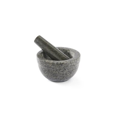 Rösle grūstuvė, 14 x 8 cm, 0,35 l, tamsiai pilkas granitas Rösle grūstuvė, 14 x 8 cm, 0,35 l, tamsiai pilkas granitas