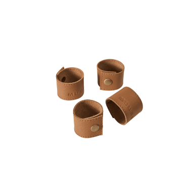 Napkin rings Camou S, buffalo leather, 4pcs., Ø4,5 cm, brown Napkin rings Camou S, buffalo leather, 4pcs., Ø4,5 cm, brown