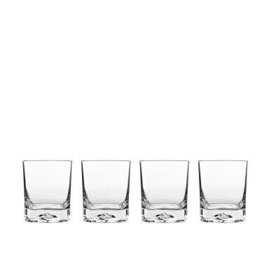 Strauss Rocks glasses for water/whiskey, 40 cl 4 pcs., clear