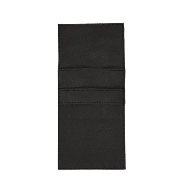 Stalo įrankių dėklas (kišenė), buivolo oda, 10,5 x 23,5 cm, juodas