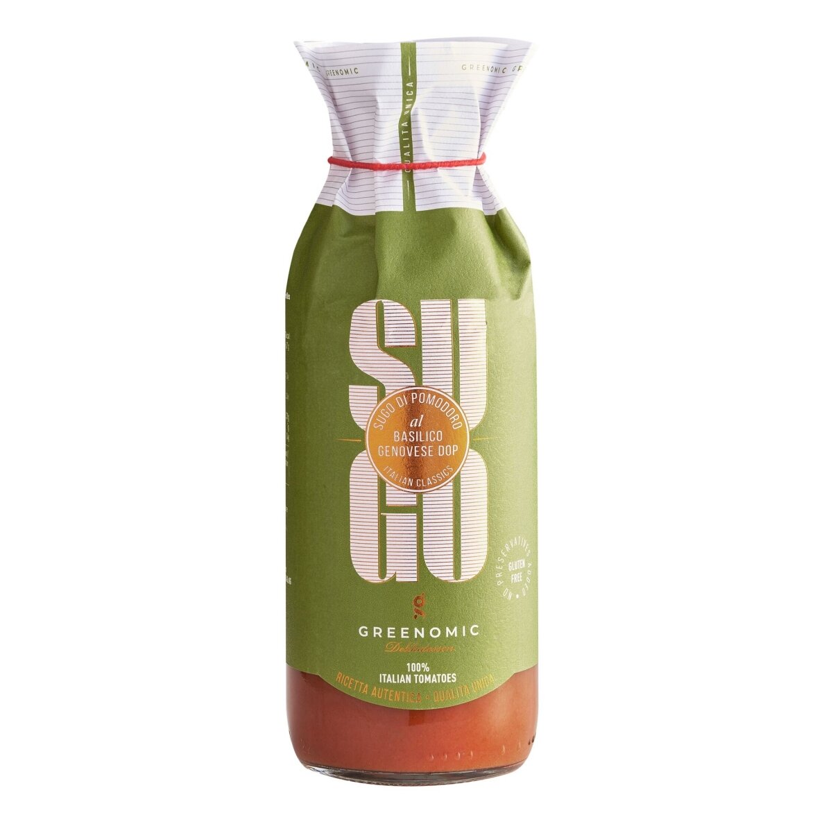Sugo pomidorų padažas su baziliku 500g
