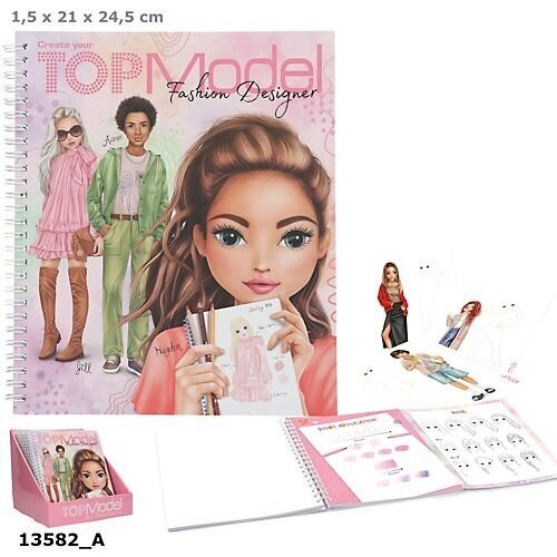 Create your TOPModel colouring book