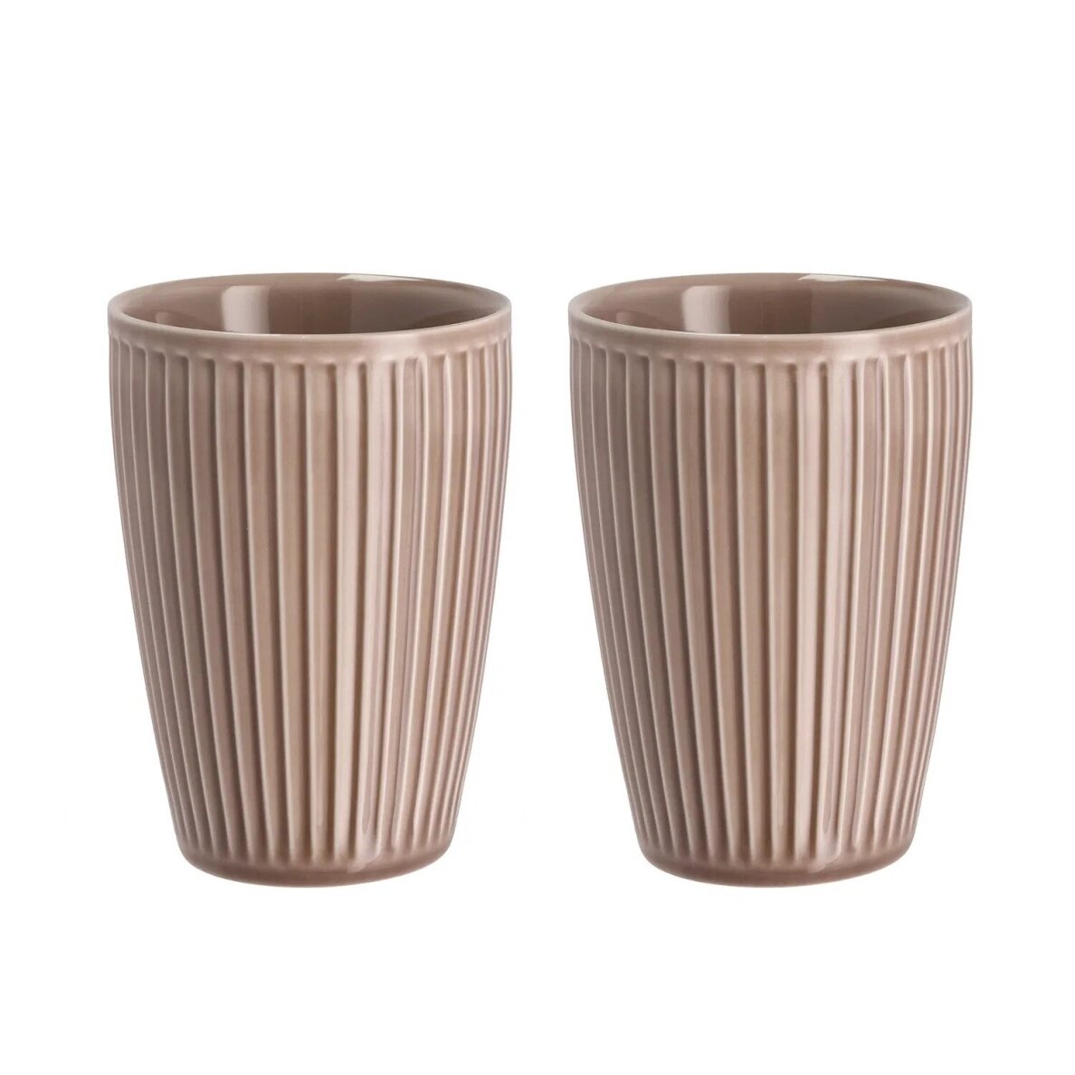 Termo puodelis Plissé 25 cl 8 x 12 cm 2 vnt, tamsiai rožinis Termo puodelis Plissé 25 cl 8 x 12 cm 2 vnt, tamsiai rožinis