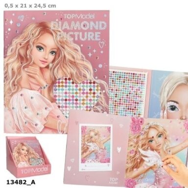 TOPModel Create your Diamond Picture Stickerbook