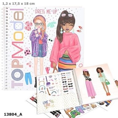 TOPModel Dress Me Up Stickerbook