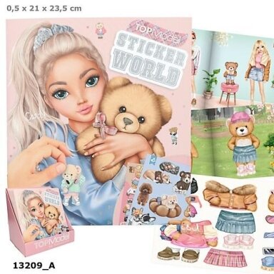 Top Model Sticker World "Team Teddy"