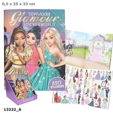TOPModel lipdukų pasaulis "Glamour"