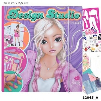 TopModel dizaino studija kūrybinė knyga TopModel dizaino studija kūrybinė knyga