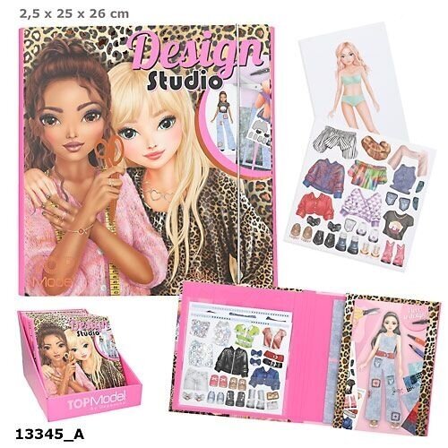 Top Model spalvinimo knyga "Design Studio" Top Model spalvinimo knyga "Design Studio"