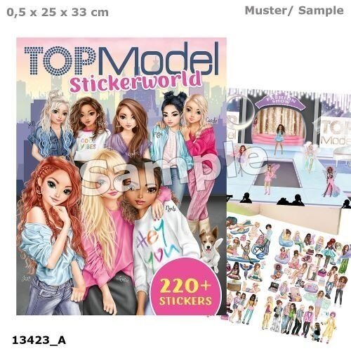 TOPModel lipdukų pasaulis