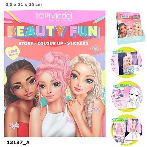 TOPModel Spalvinimo knygelė