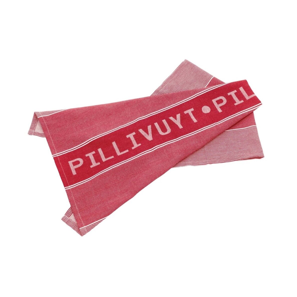 Virtuvinis rankšluostis Pillivuyt 80 x 50 cm, baltas/raudonas