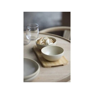 Villa Collection Shoku bamboo tray with 2 bowls, 28,5 x 13 cm