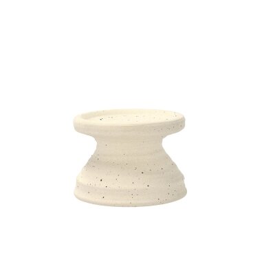 Villa Collection blokinė žvakidė, Elv, 11 x 7,5 cm, balkšva, akmens masės