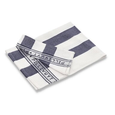 Pillivuyt tea towel 90 x 60 cm blue/white