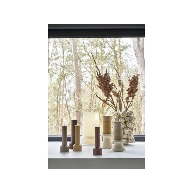 Villa Collection blokinė žvakidė, Elv, 11 x 7,5 cm, balkšva, akmens masės 2