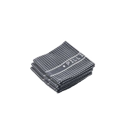 Virtuvinės šluostės Pillivuyt 32 x 32 cm 3 vnt. mėlynos/baltos