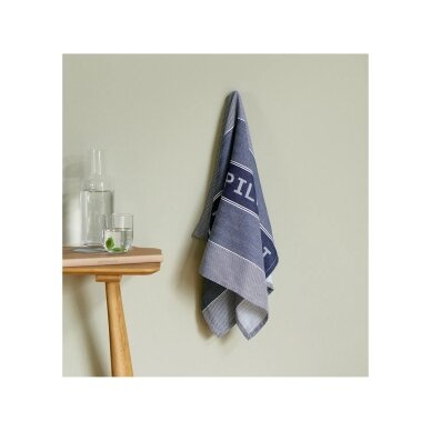 Virtuvinis rankšluostis Pillivuyt 80 x 50 cm, mėlynas/baltas 1