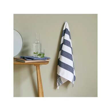 Virtuvinis rankšluostis Pillivuyt 90 x 60 cm mėlynas/baltas 1